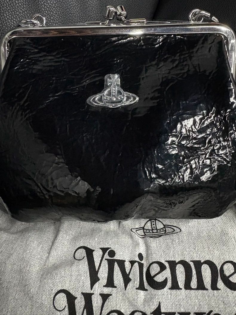Vivienne Westwood Vivienne Westwood Black Pleated Dumpling Bag - dmc Size ONE SIZE - 2 Thumbnail