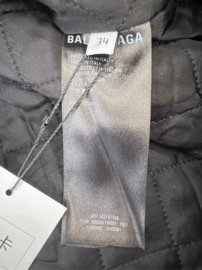 Balenciaga Balenciaga Logo Print Fleece Jacket - dmc Size US XS / EU 42 / 0 - 5 Thumbnail
