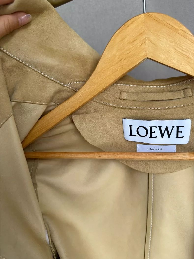 Loewe Loewe Suede Lambskin Leather Jacket - dmc Size US XS / EU 42 / 0 - 6 Thumbnail