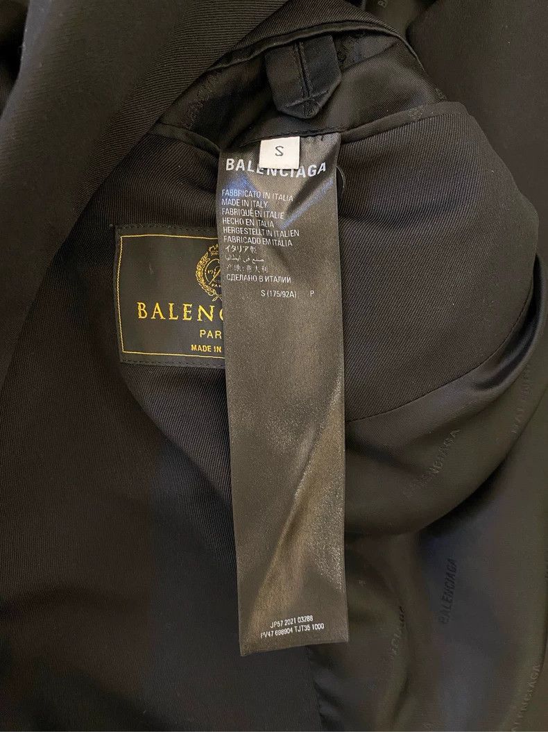 Balenciaga Balenciaga Inside Out Double-sided Blazer Jacket - dmc Size US S / EU 44-46 / 1 - 6 Thumbnail