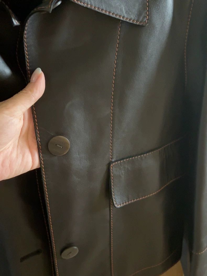Loewe LOEWE Lambskin Leather Jacket - dmc Size US S / EU 44-46 / 1 - 4 Thumbnail