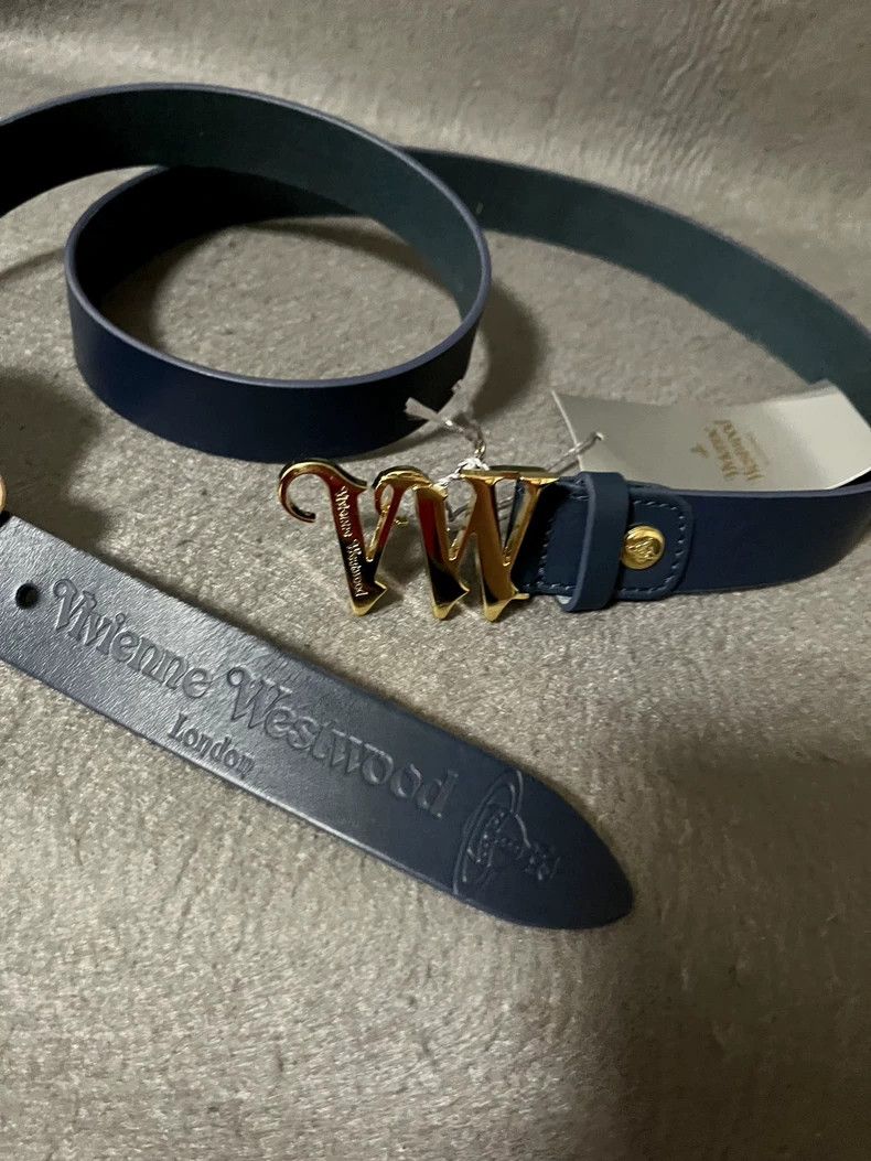Vivienne Westwood Vivienne Westwood Men's Leather Belt - dmc Size ONE SIZE - 5 Thumbnail
