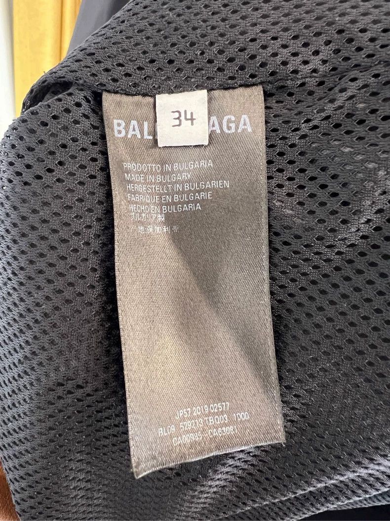 Balenciaga Balenciaga Black White Denim Jacket - dmc Size US M / EU 48-50 / 2 - 6 Thumbnail