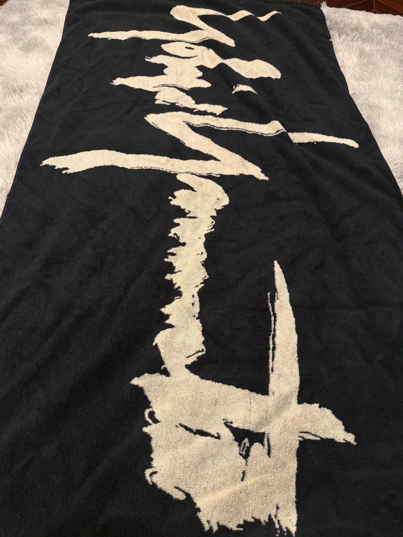 Yohji Yamamoto Yohji Yamamoto Cotton Bath Towel Scarf - dmc Size ONE SIZE - 2 Thumbnail