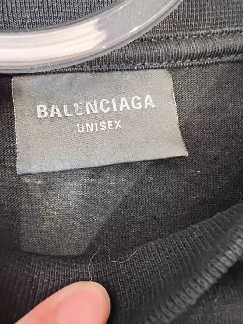 Balenciaga Balenciaga 23AW Distressed Long Sleeve Shirt - dmc Size US M / EU 48-50 / 2 - 5 Thumbnail
