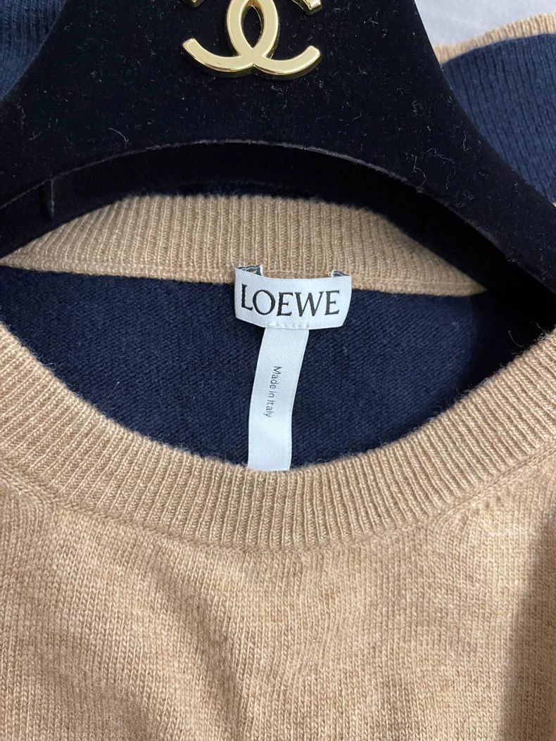 Loewe Loewe Double-Sleeve Color Block Sweater - dmc Size US XL / EU 56 / 4 - 4 Thumbnail