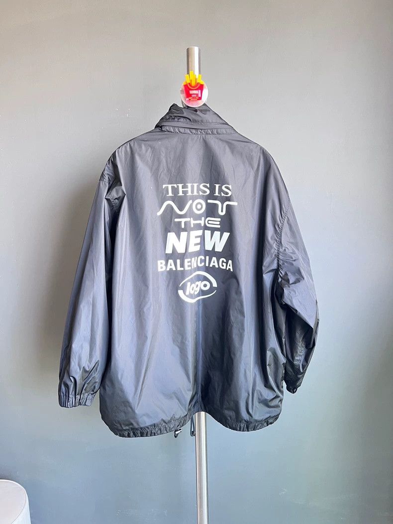 Balenciaga Balenciaga Defile Coach Jacket - dmc Size US XS / EU 42 / 0 - 3 Thumbnail