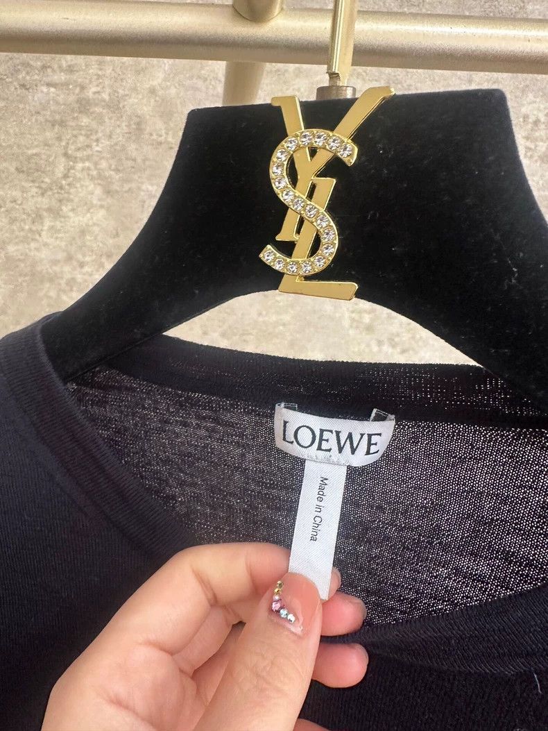 Loewe LOEWE Women's Black Knit Sweater - dmc Size US M / EU 48-50 / 2 - 3 Thumbnail