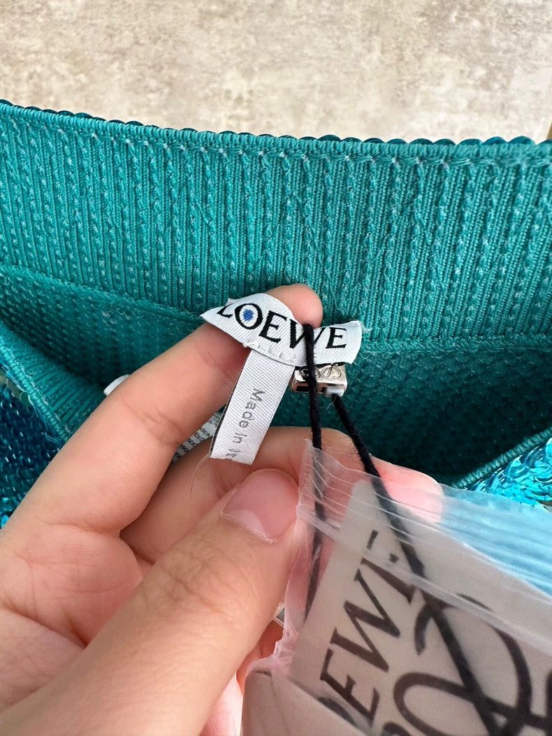 Loewe Loewe Sequin Women's Skirt - dmc Size US 32 / EU 48 - 3 Thumbnail
