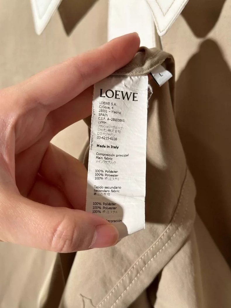 Loewe Loewe Colorblock Polo Collar Blouse - dmc Size US L / EU 52-54 / 3 - 4 Thumbnail
