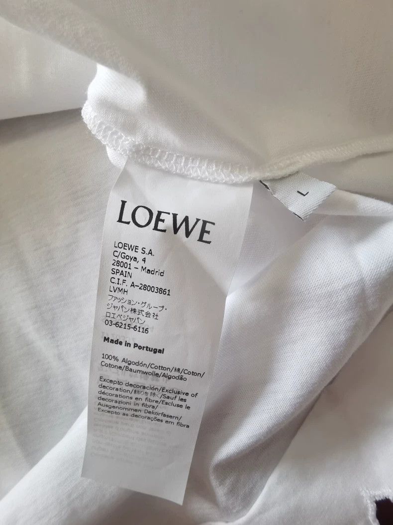 Loewe LOEWE Retro Embroidered Logo Collared Short-Sleeve Shirt - dmc Size US L / EU 52-54 / 3 - 6 Thumbnail