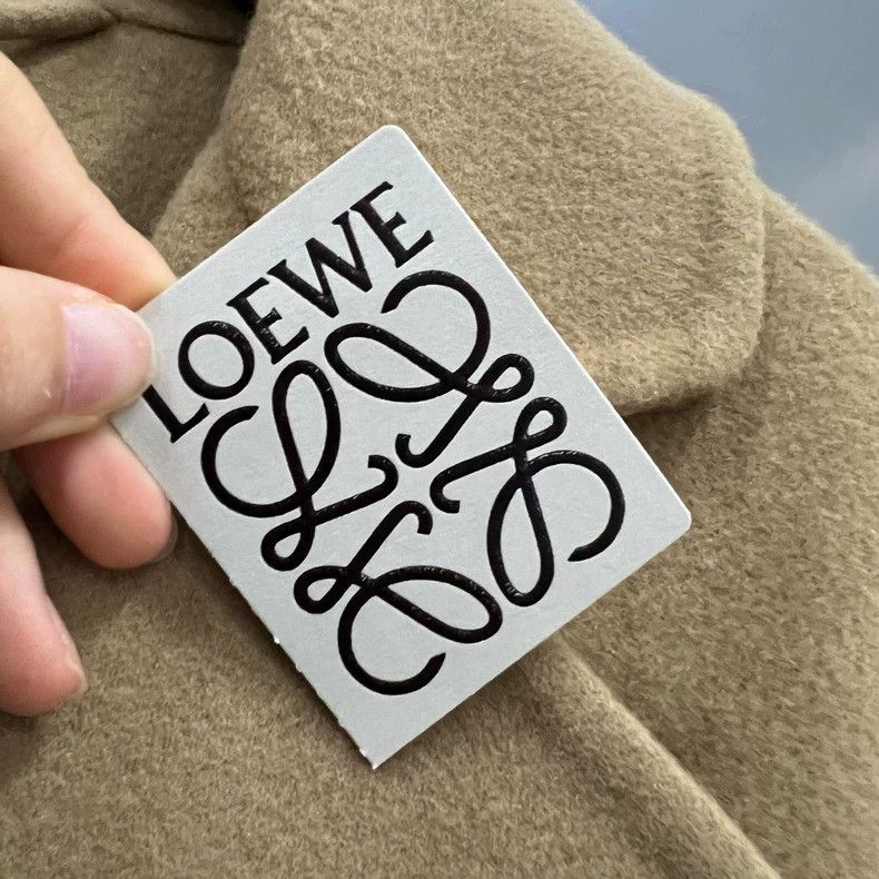 Loewe LOEWE Camel Wool Collared Coat - dmc Size US XXS / EU 40 - 5 Thumbnail