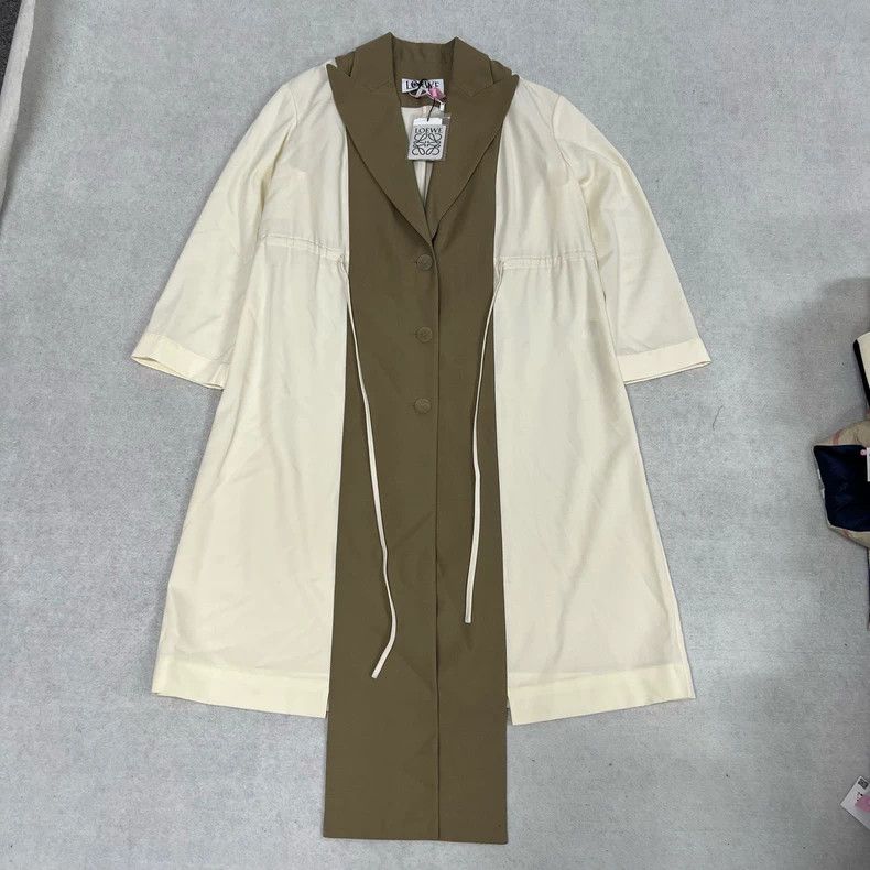 Loewe Loewe Trench Coat Paneled Dress - dmc Size US 38 / EU 54 - 3 Thumbnail