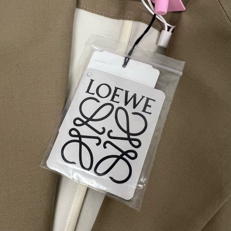 Loewe Loewe Trench Coat Paneled Dress - dmc Size US 38 / EU 54 - 6 Thumbnail