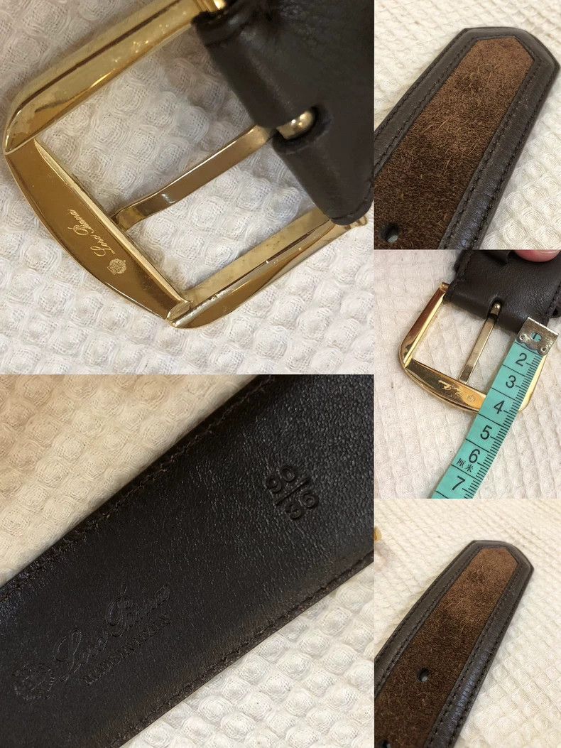 Loro Piana Loro Piana Made in Italy Leather Belt - dmc Size ONE SIZE - 5 Thumbnail