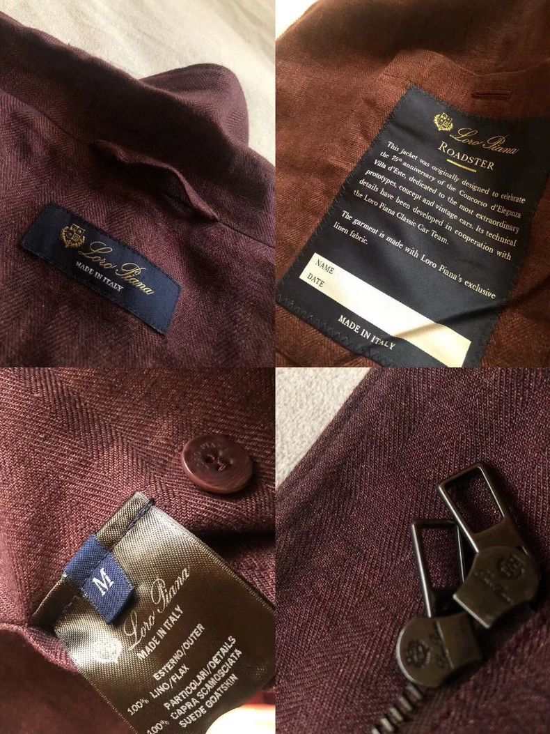 Loro Piana Loro Piana ROADSTER Linen Jacket M - dmc Size US M / EU 48-50 / 2 - 5 Thumbnail