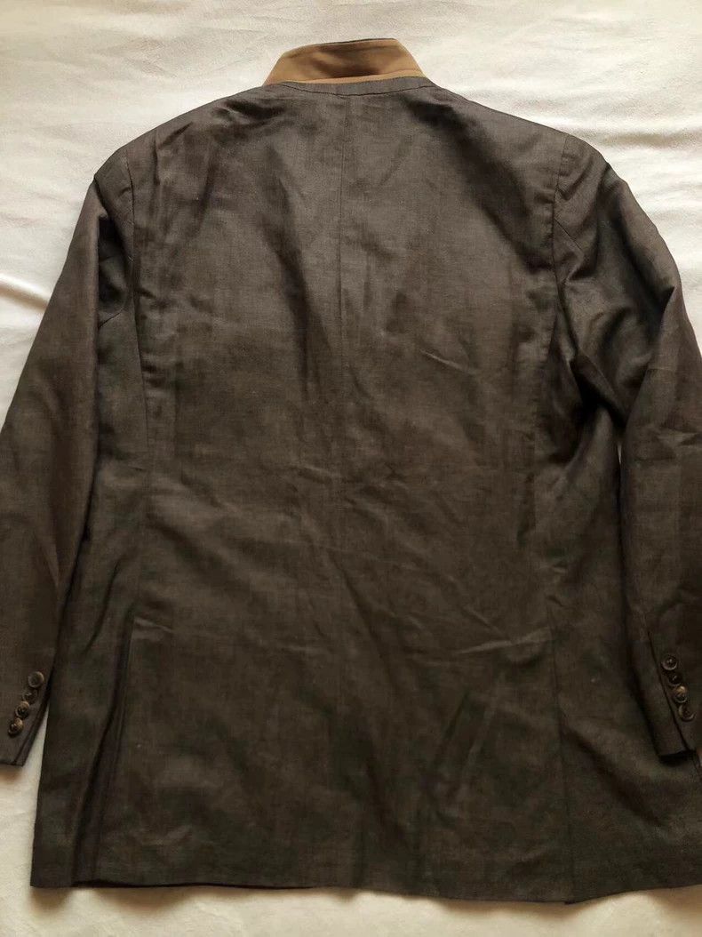 Loro Piana Loro Piana Cotton-Linen Made in Italy Coat - dmc Size US L / EU 52-54 / 3 - 3 Thumbnail