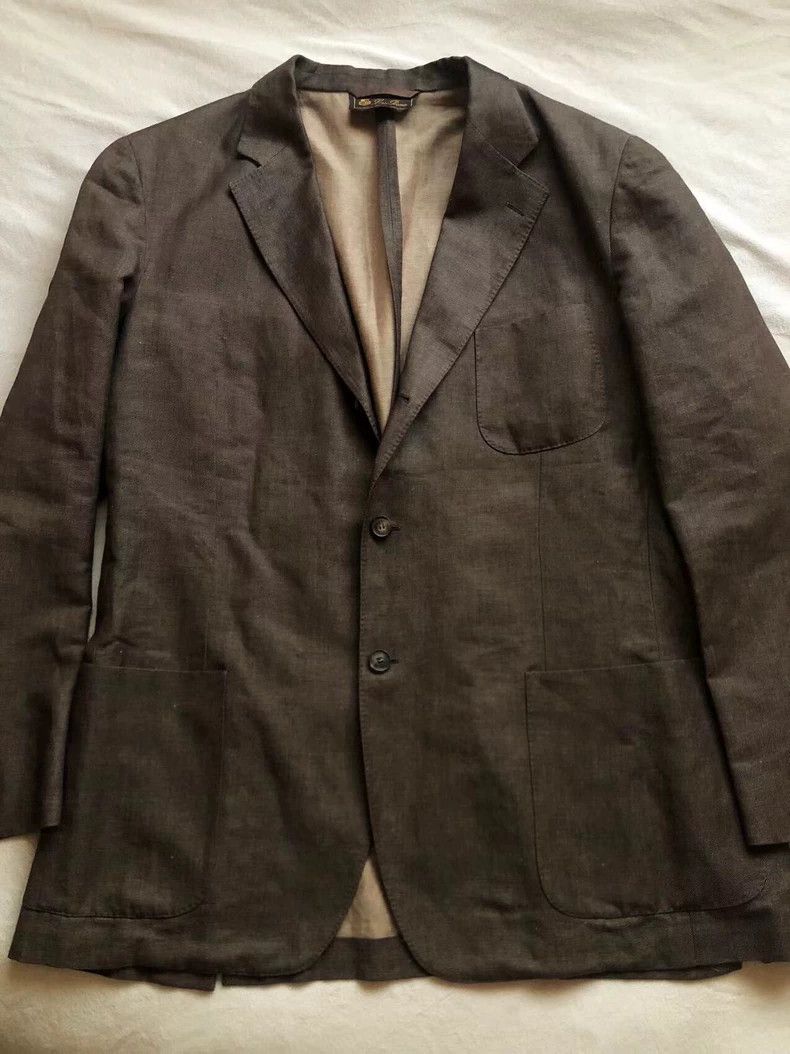 Loro Piana Loro Piana Cotton-Linen Made in Italy Coat - dmc Size US L / EU 52-54 / 3 - 2 Thumbnail
