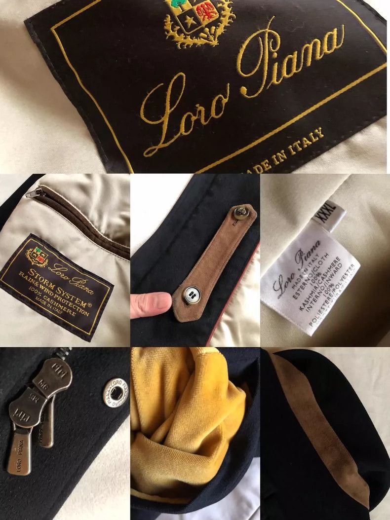 Loro Piana Loro Piana Classic Cashmere Cotton Coat - dmc Size US XXL / EU 58 / 5 - 5 Thumbnail