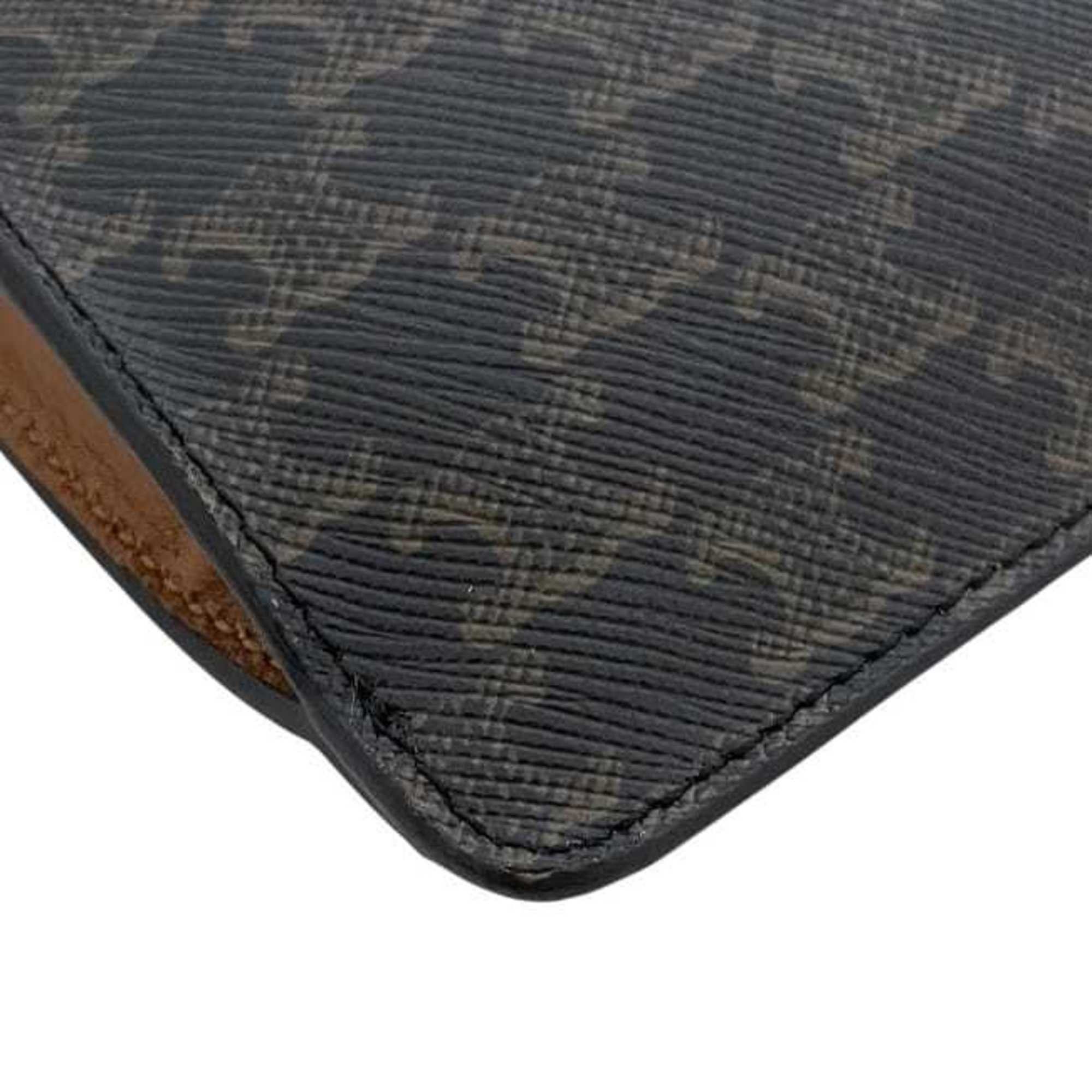Celine Celine Phone Shoulder Bag f-23939 Black Brown Triomphe 10G332CQD Pochette PVC Leather S-AN-4281 CELINE Crossbody Smartphone Case Size ONE SIZE - 7 Thumbnail