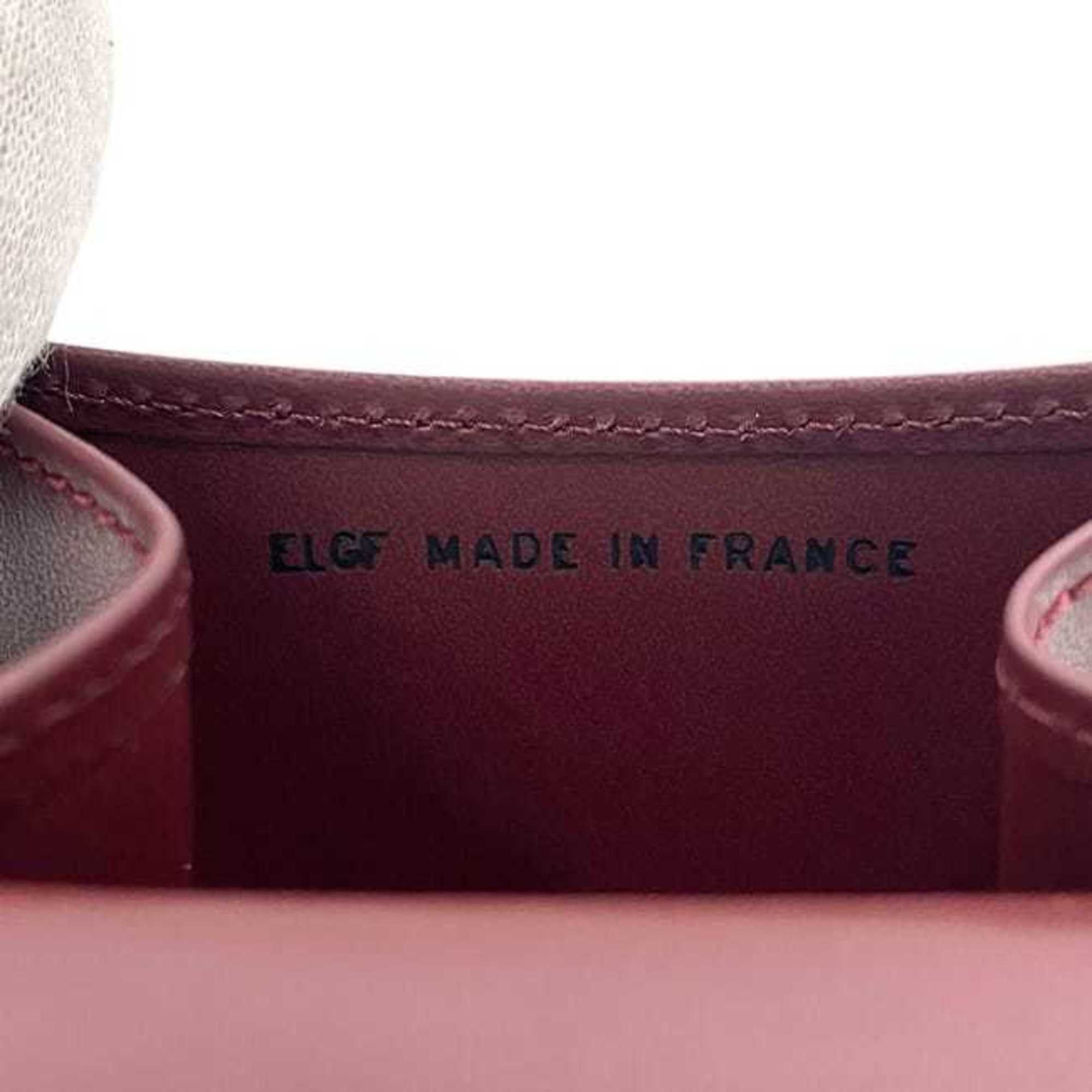 Cartier Cartier coin case ec-23732 Bordeaux Must purse leather Mini men's and women's compact wine red matte wallet Size ONE SIZE - 10 Thumbnail