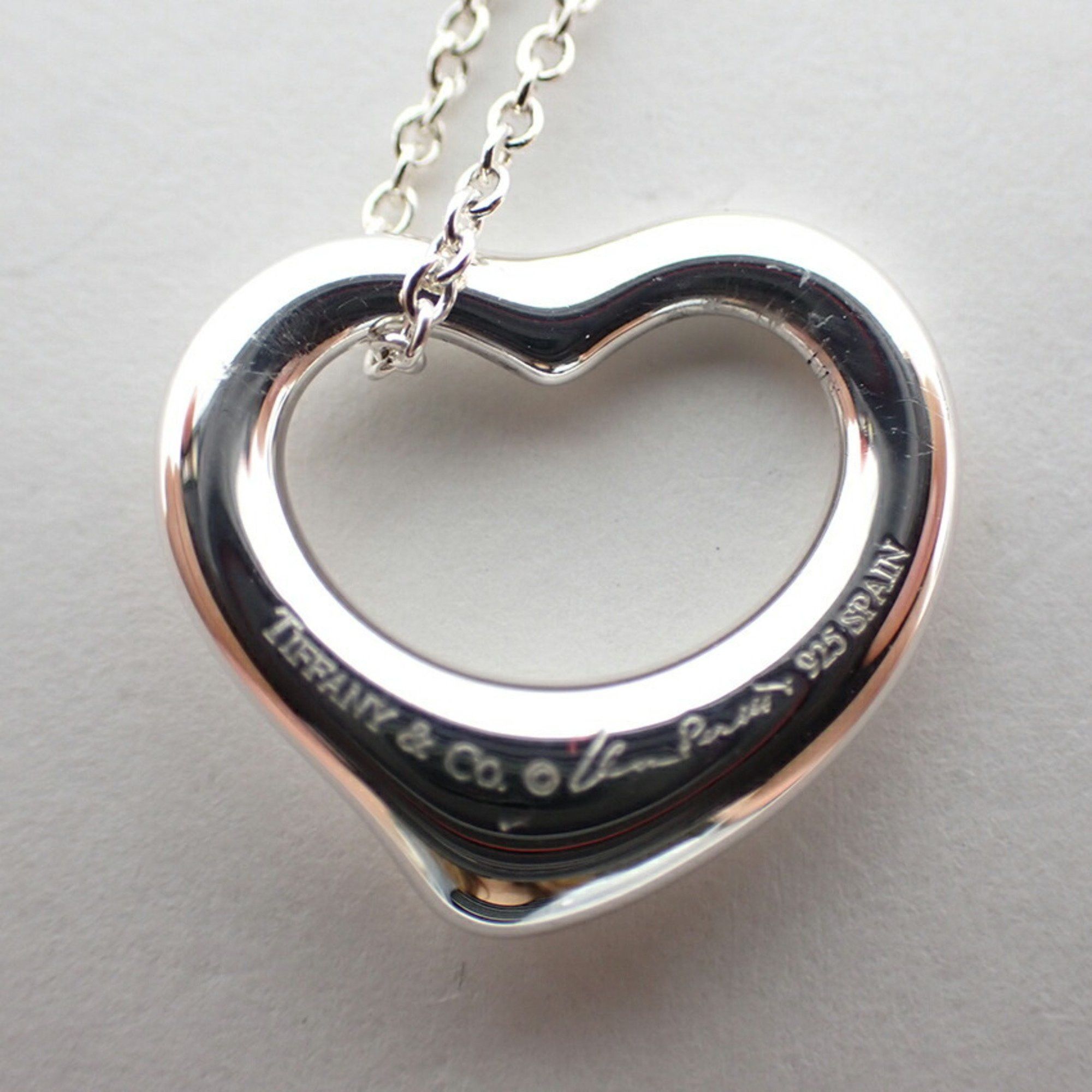 Tiffany & Co. TIFFANY 925 heart pendant necklace Size ONE SIZE - 7 Thumbnail