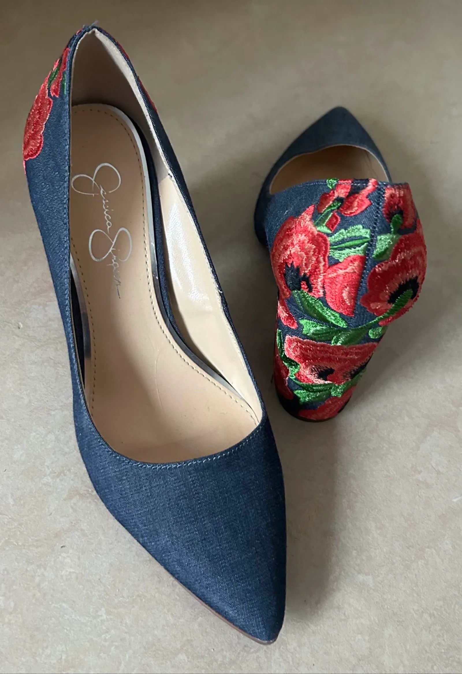 Jessica Simpson Jessica Simpson Heels Size US 8 / IT 38 - 4 Thumbnail