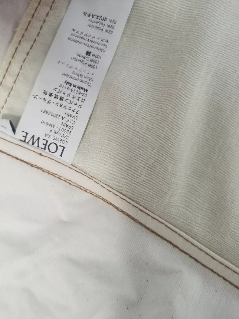 Loewe Loewe White Denim Jacket - dmc Size US M / EU 48-50 / 2 - 7 Thumbnail