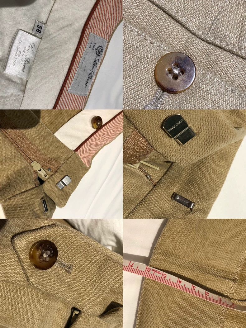 Loro Piana Loro Piana Bermuda Cotton Thick Trousers - dmc Size US 31 - 5 Thumbnail