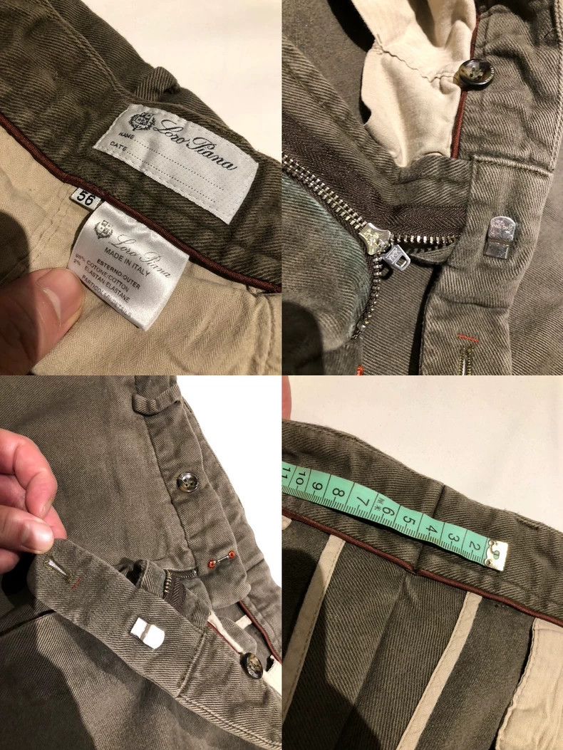Loro Piana Loro Piana Bermuda Cotton Thick Long Pants - dmc Size US 38 / EU 54 - 5 Thumbnail