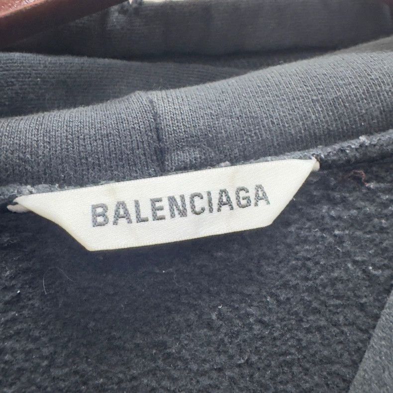 Balenciaga Balenciaga Phantom Blur Letter Hoodie - dmc Size US S / EU 44-46 / 1 - 5 Thumbnail