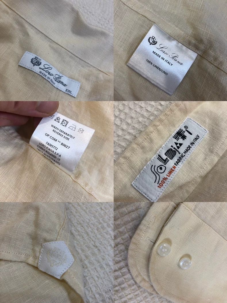 Loro Piana Loro Piana Made In Italy Long Sleeve Shirt - dmc Size US XXL / EU 58 / 5 - 5 Thumbnail