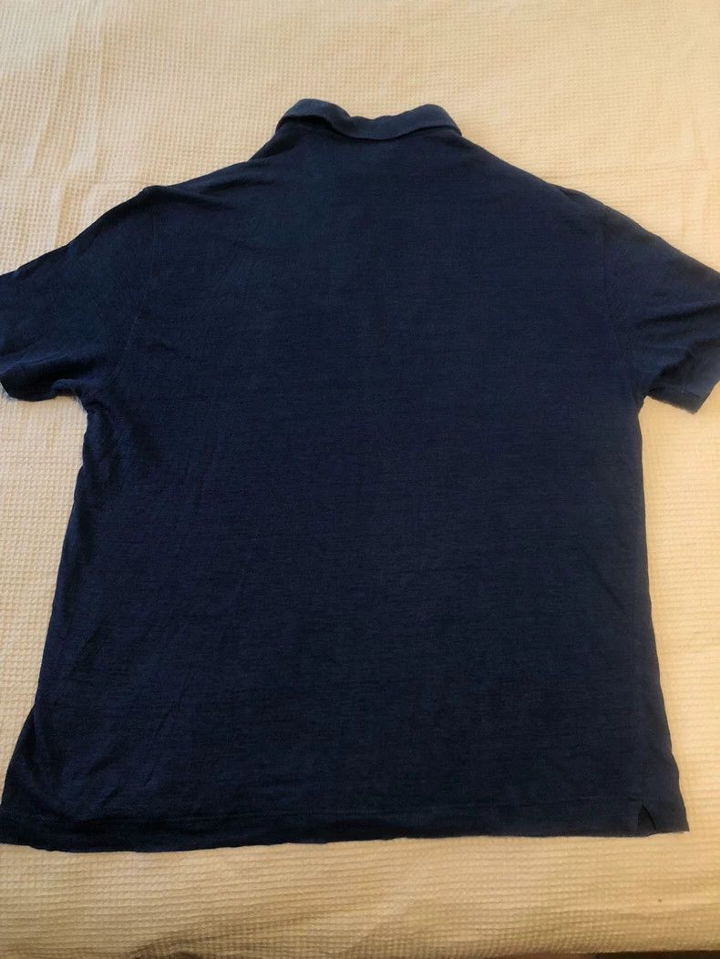 Loro Piana Loro Piana Linen Polo Short Sleeve T-shirt - dmc Size US XL / EU 56 / 4 - 3 Thumbnail