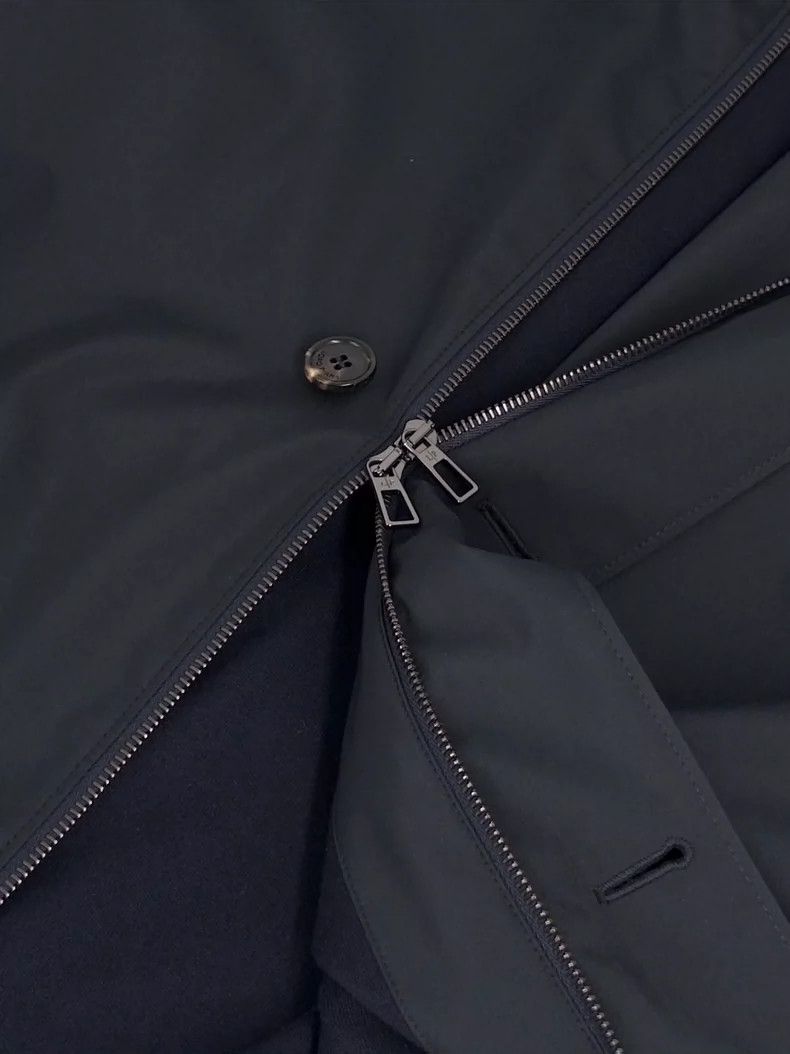 Loro Piana Loro Piana Sebring Navy Trench Coat - dmc Size US XL / EU 56 / 4 - 5 Thumbnail