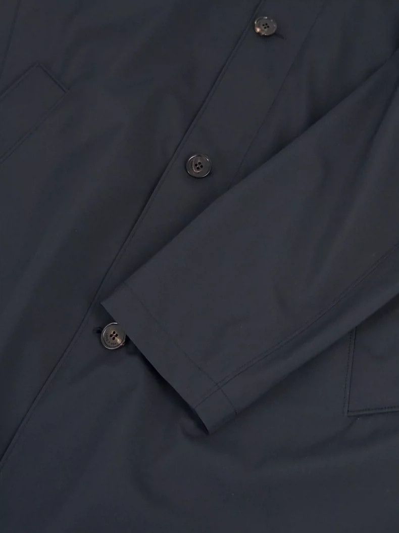 Loro Piana Loro Piana Sebring Navy Trench Coat - dmc Size US XL / EU 56 / 4 - 4 Thumbnail