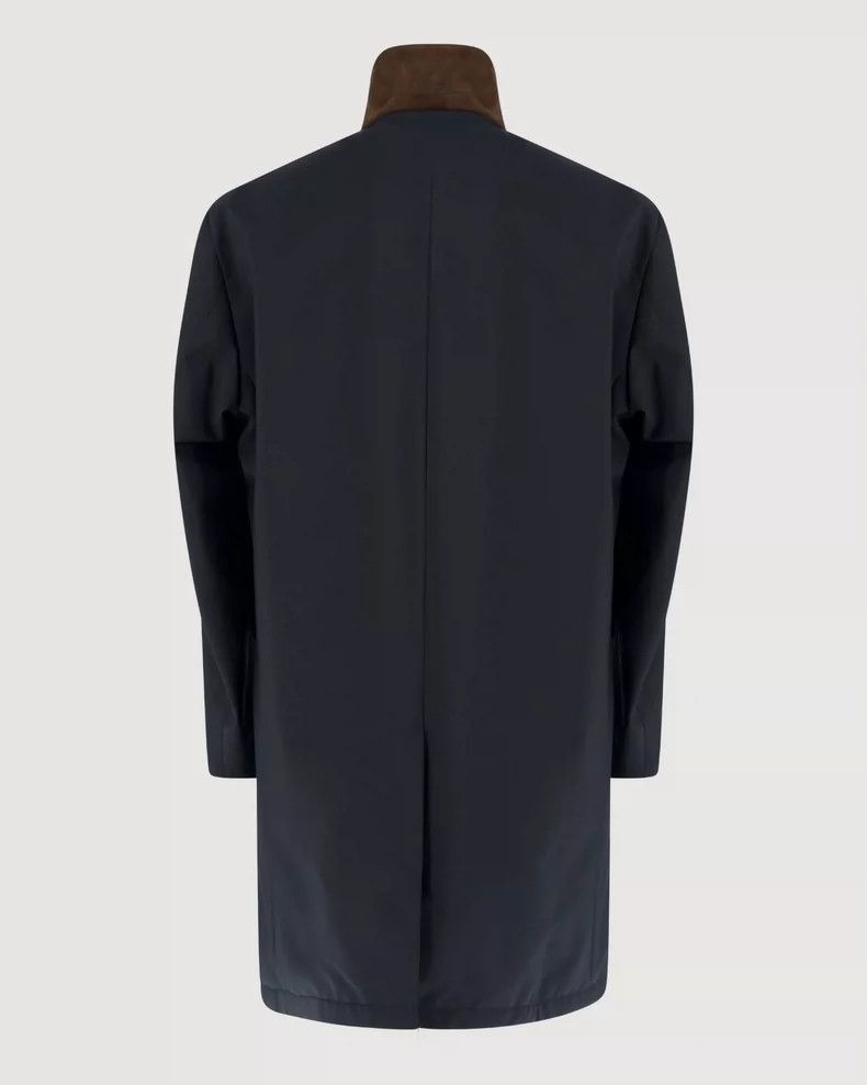 Loro Piana Loro Piana Sebring Navy Trench Coat - dmc Size US XL / EU 56 / 4 - 3 Thumbnail