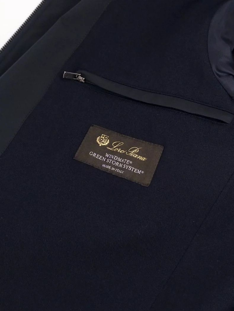 Loro Piana Loro Piana Sebring Navy Trench Coat - dmc Size US XL / EU 56 / 4 - 7 Thumbnail