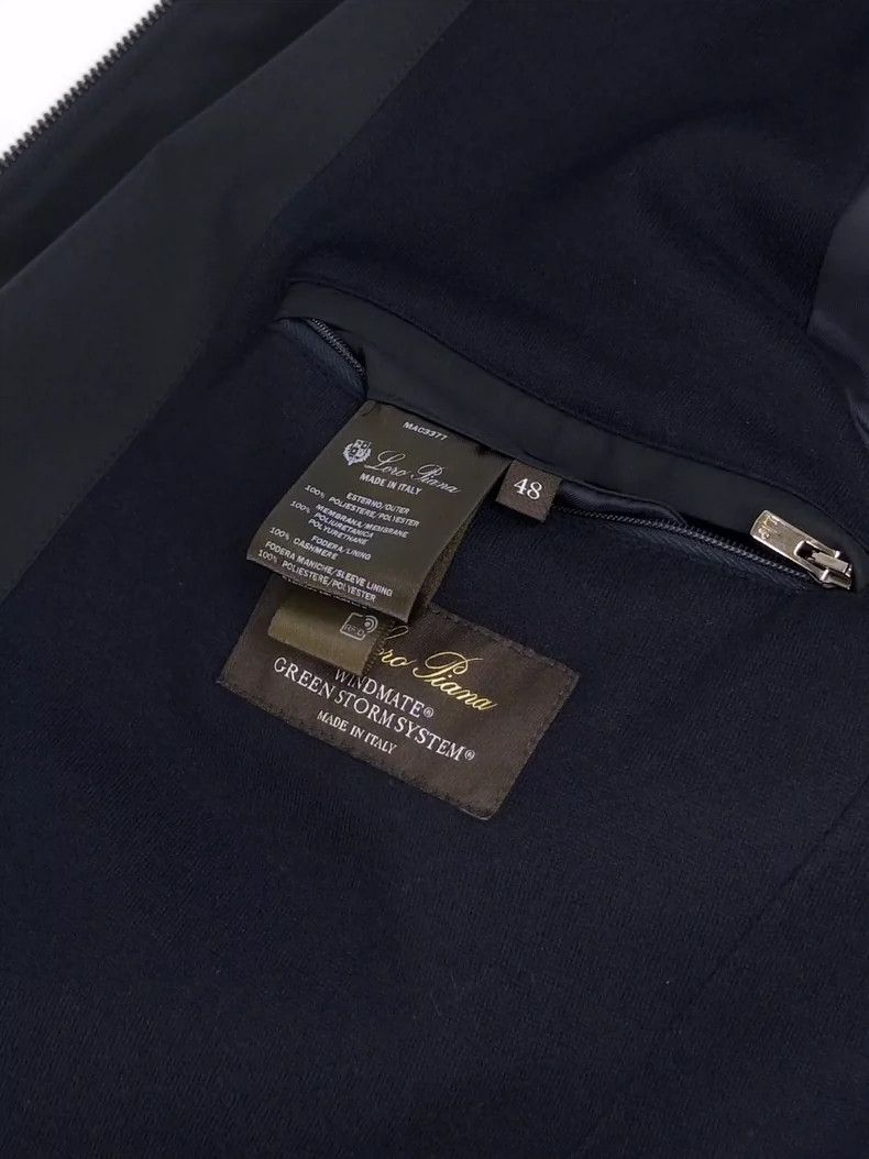 Loro Piana Loro Piana Sebring Navy Trench Coat - dmc Size US XL / EU 56 / 4 - 8 Thumbnail