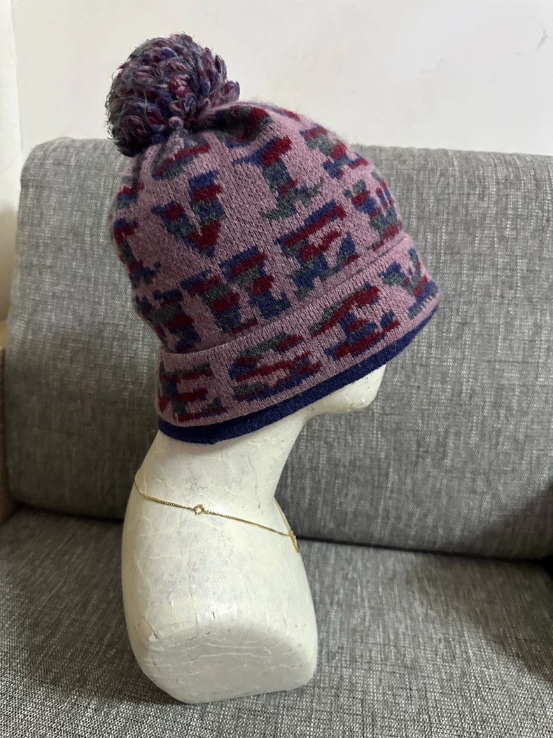 Vivienne Westwood Vivienne Westwood Double Layer Knit Beanie - dmc Size ONE SIZE - 2 Thumbnail