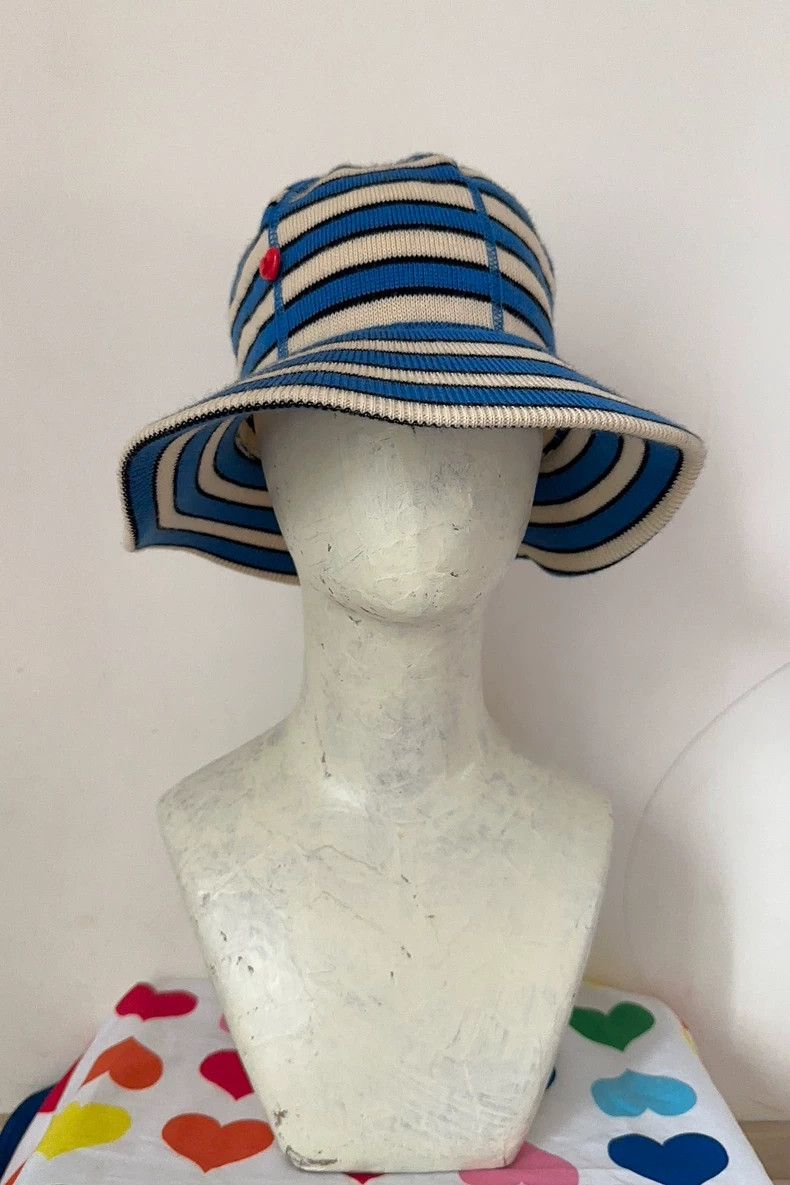 Vivienne Westwood Vivienne Westwood Striped Bucket Hat - dmc Size ONE SIZE - 3 Thumbnail