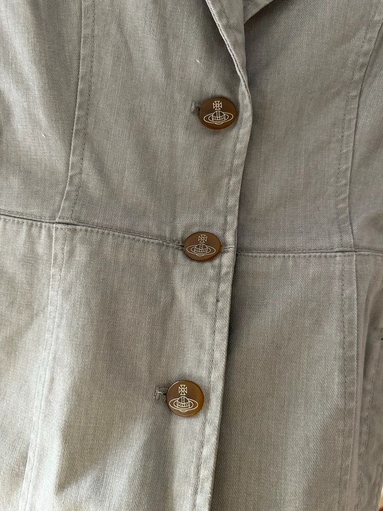 Vivienne Westwood Vivienne Westwood Vintage Gray Blazer Jacket - dmc Size US M / EU 48-50 / 2 - 7 Thumbnail