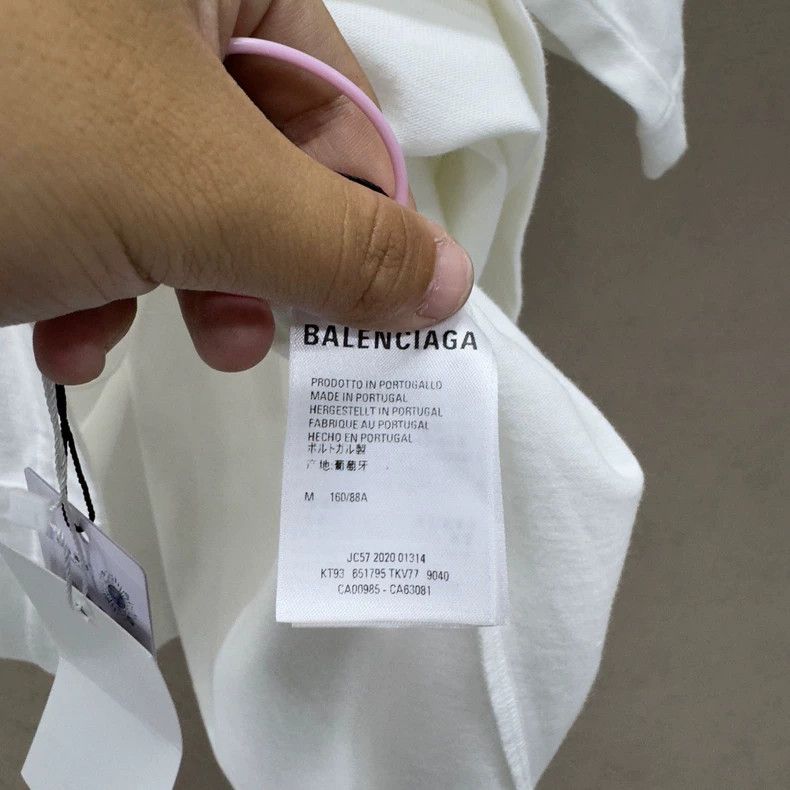 Balenciaga Balenciaga Scissors Print Short Sleeve T-Shirt - dmc Size US M / EU 48-50 / 2 - 6 Thumbnail
