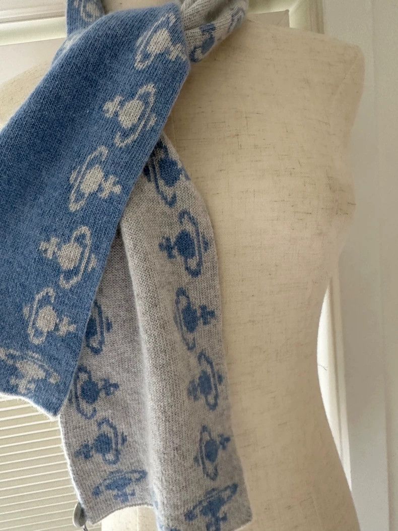 Vivienne Westwood Vivienne Westwood Vintage Cashmere Scarf - dmc Size ONE SIZE - 4 Thumbnail