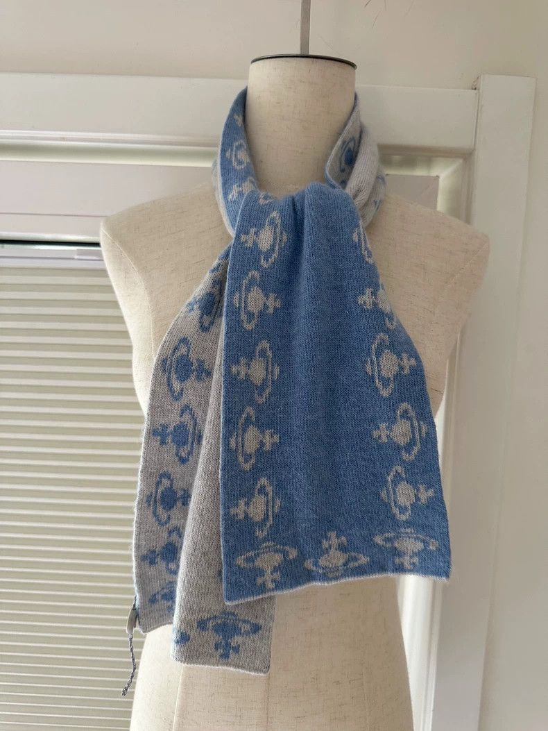 Vivienne Westwood Vivienne Westwood Vintage Cashmere Scarf - dmc Size ONE SIZE - 2 Thumbnail
