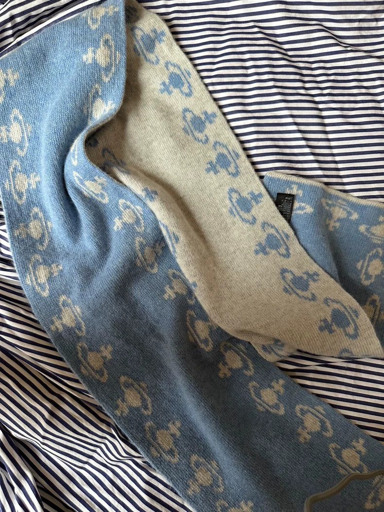 Vivienne Westwood Vivienne Westwood Vintage Cashmere Scarf - dmc Size ONE SIZE - 5 Thumbnail