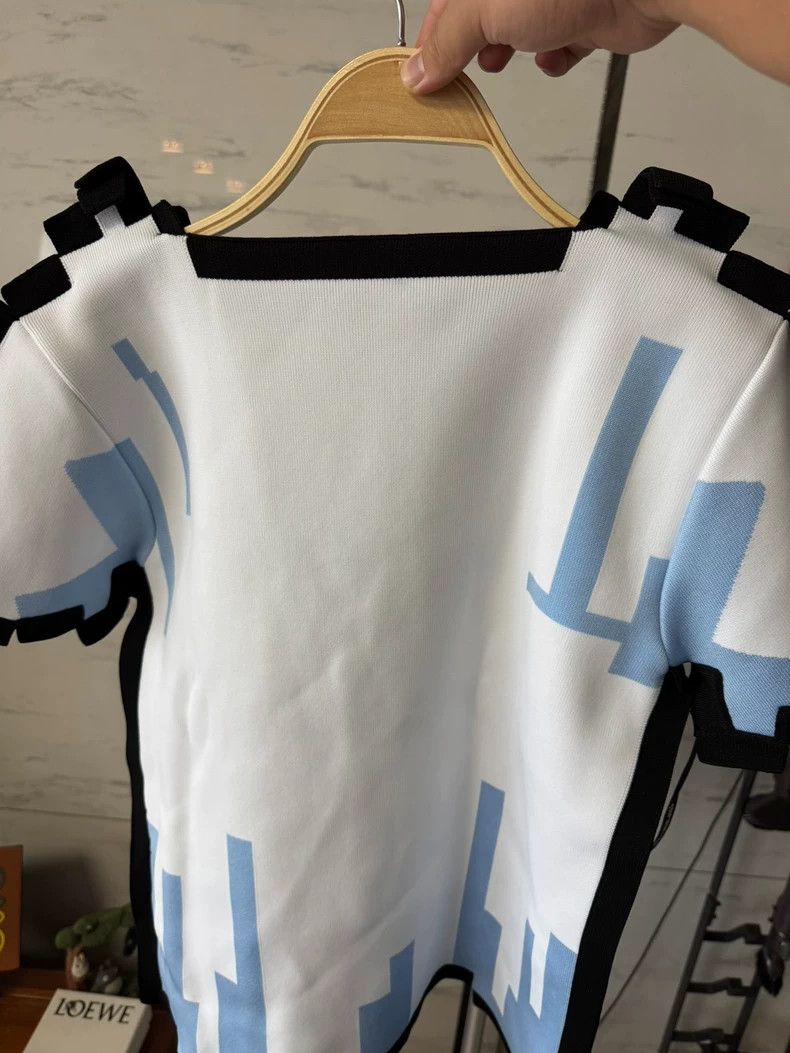 Loewe LOEWE Pixel Short Sleeve Shirt - dmc Size US XS / EU 42 / 0 - 6 Thumbnail