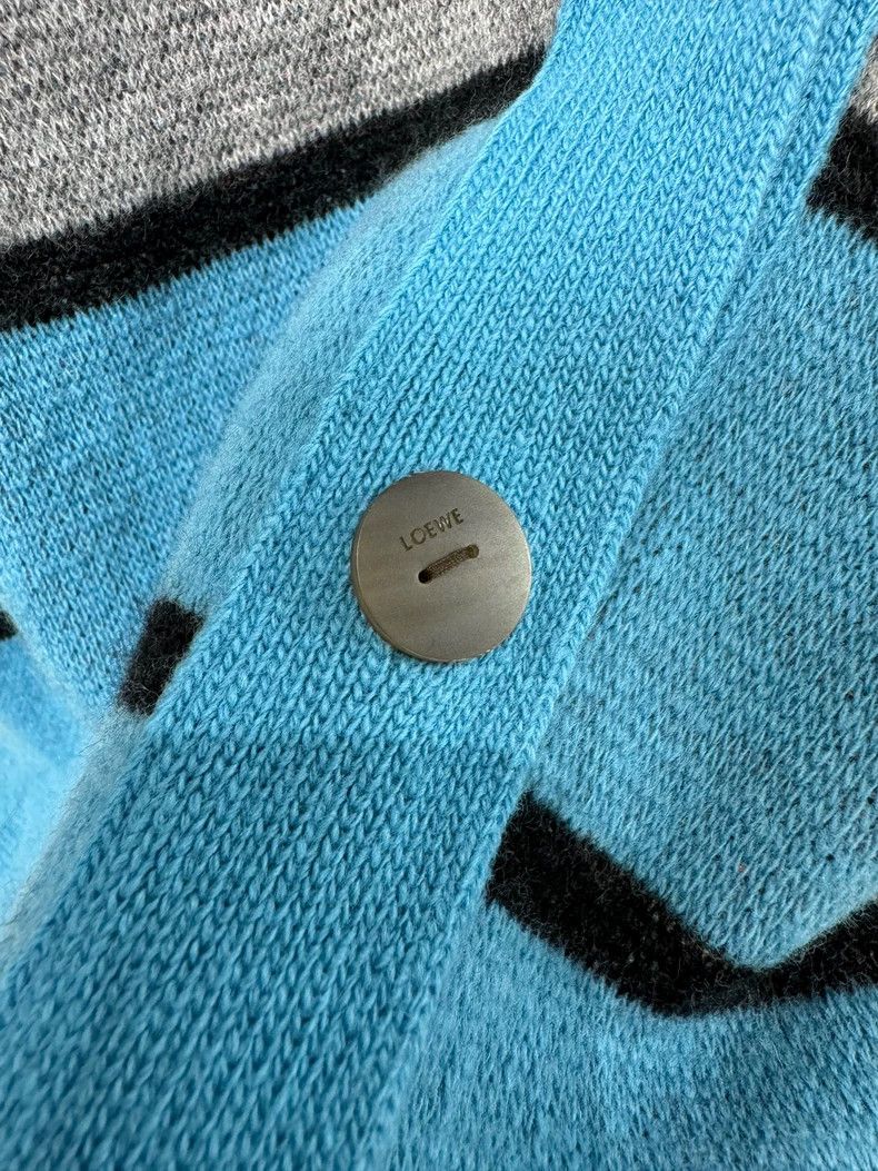 Loewe Loewe Wool Star Pattern Cardigan - dmc Size US XS / EU 42 / 0 - 5 Thumbnail