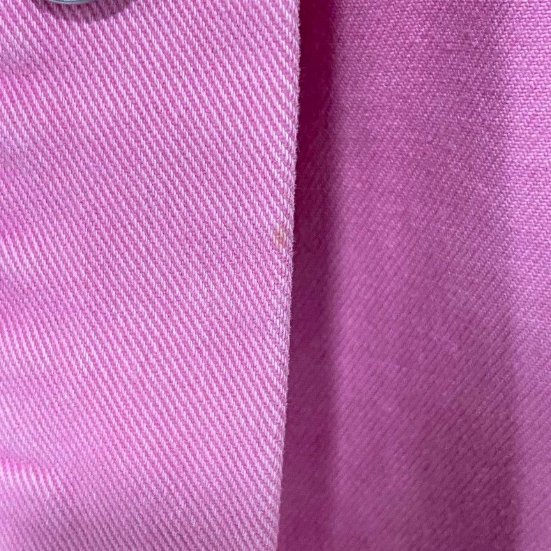 Balenciaga Balenciaga Pink Washed Denim Jacket - dmc Size US M / EU 48-50 / 2 - 4 Thumbnail