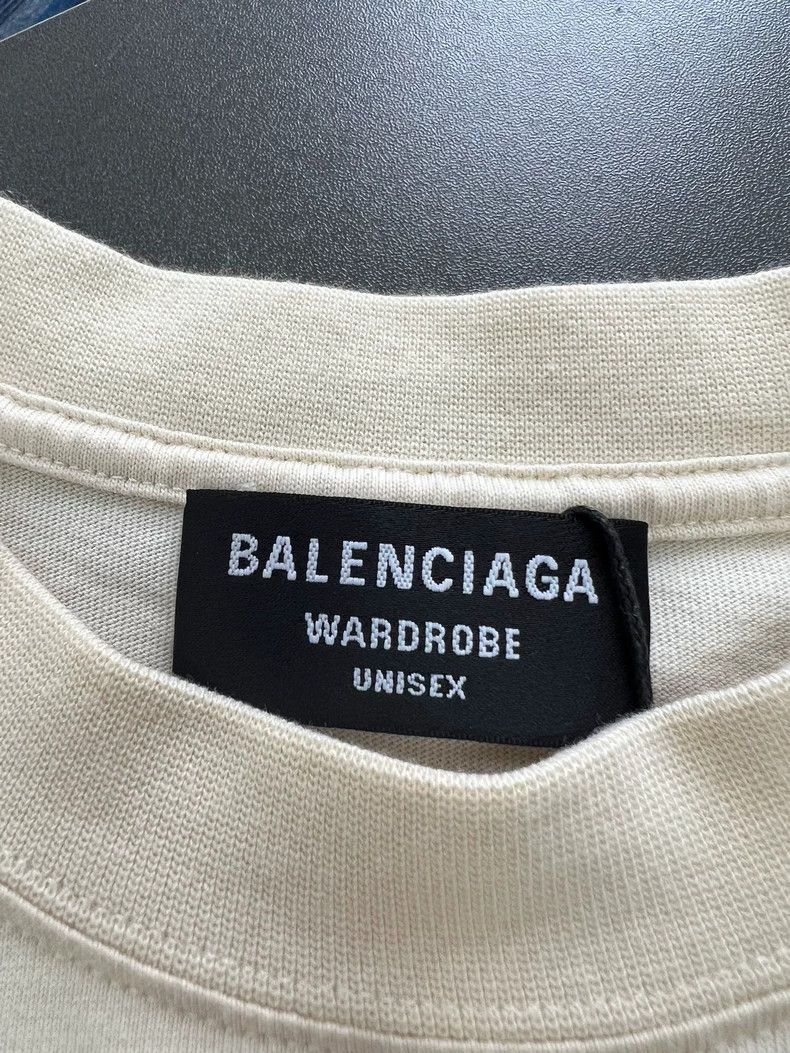 Balenciaga Balenciaga Wheat Shears Short Sleeve Tee - dmc Size US XS / EU 42 / 0 - 3 Thumbnail
