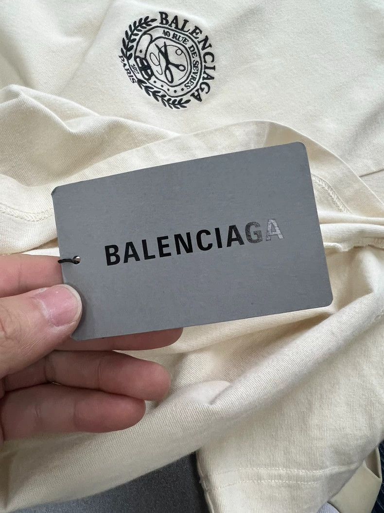 Balenciaga Balenciaga Wheat Shears Short Sleeve Tee - dmc Size US XS / EU 42 / 0 - 6 Thumbnail